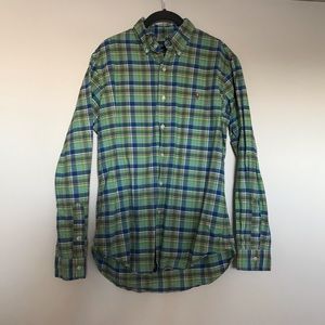 Polo Ralph Lauren Custom Fit Plaid Oxford Shirt